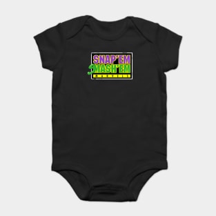 Snap 'Em Smash 'Em Titans LOGO TEE Baby Bodysuit